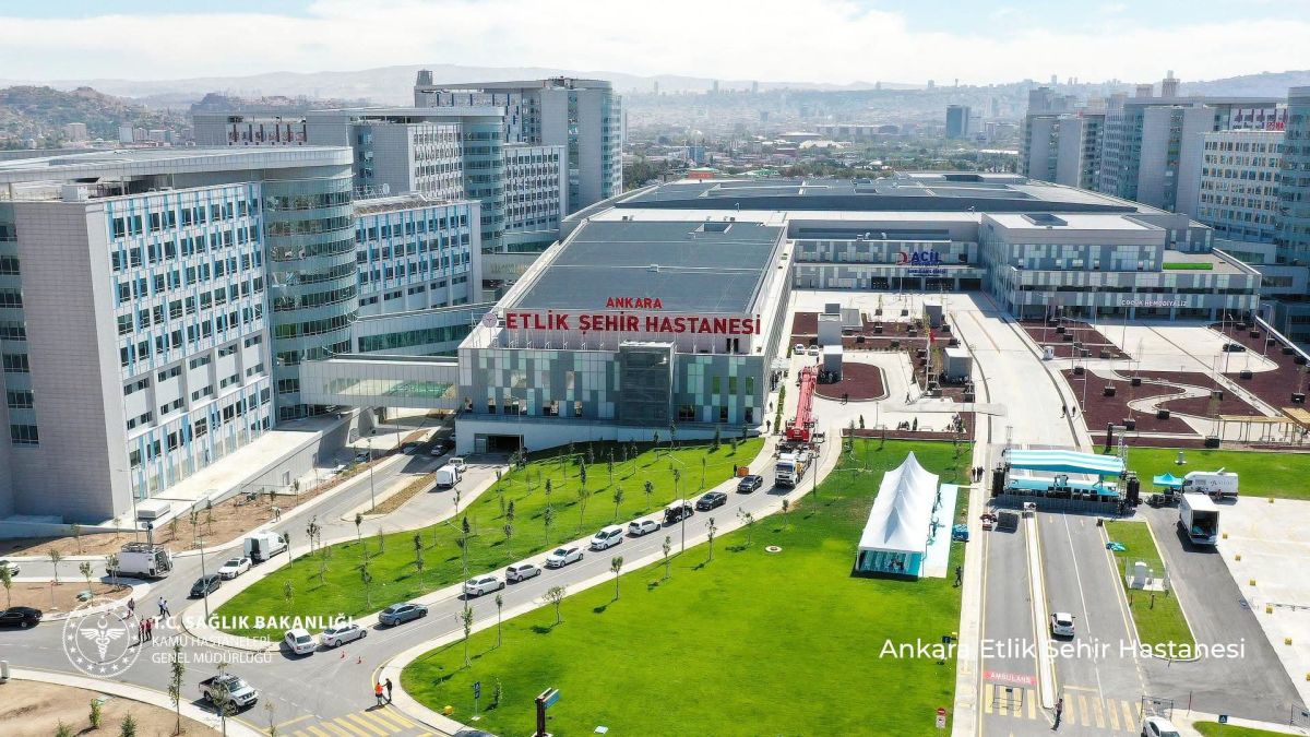 4.050 Yataklı Dev Sağlık Kompleksi: Ankara Etlik Şehir Hastanesi Açıldı